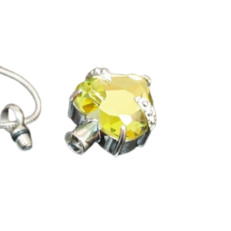 Ashes  Jewellery stainless steel Yellow Heart