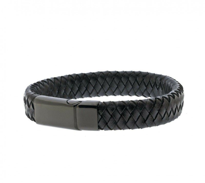 ashes jewellery men's Black Leather 20 c