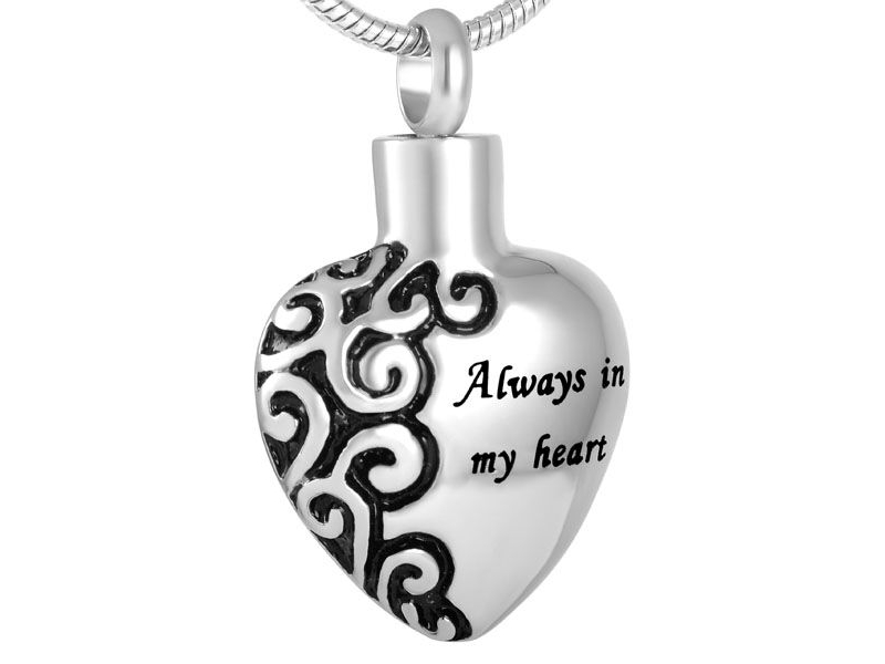 ashes jewellery stainless steel always in my 