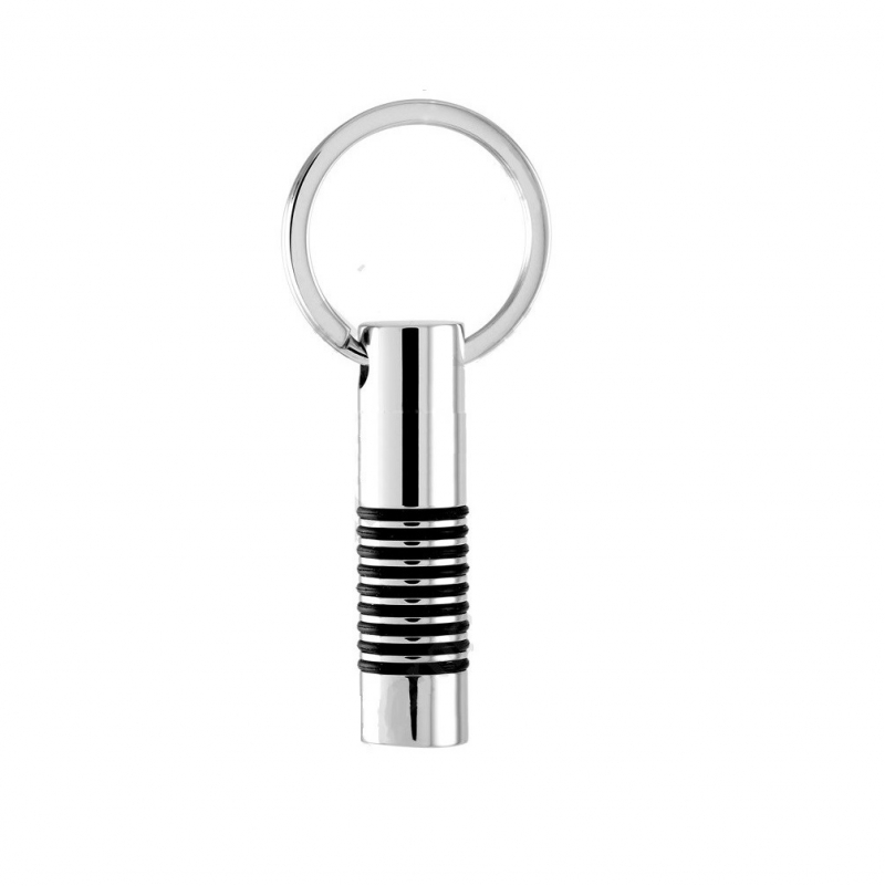 ashes jewellery stainless steel cylinder keyring memorial urn